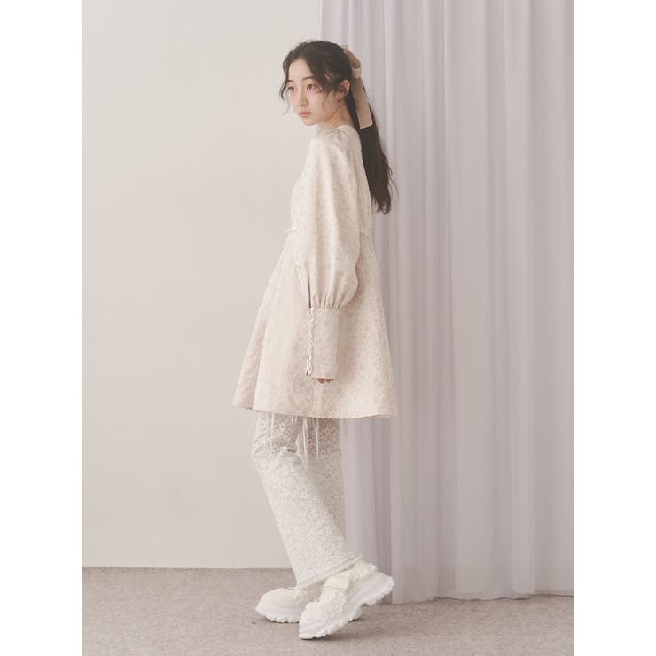 pastelジャガードミニワンピース | merry jenny | 詳細画像17 