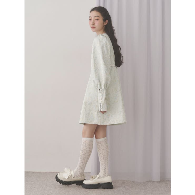 pastelジャガードミニワンピース | merry jenny | 詳細画像21 