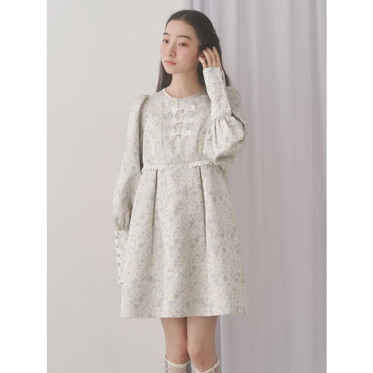 pastelジャガードミニワンピース | merry jenny | 詳細画像23 