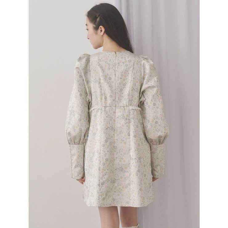 pastelジャガードミニワンピース | merry jenny | 詳細画像24 