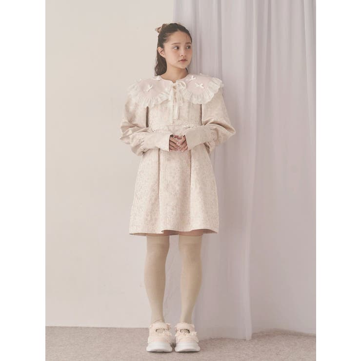 pastelジャガードミニワンピース | merry jenny | 詳細画像27 