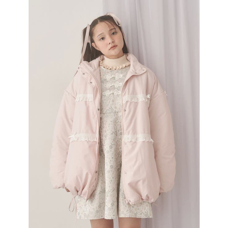 pastelジャガードミニワンピース | merry jenny | 詳細画像30 