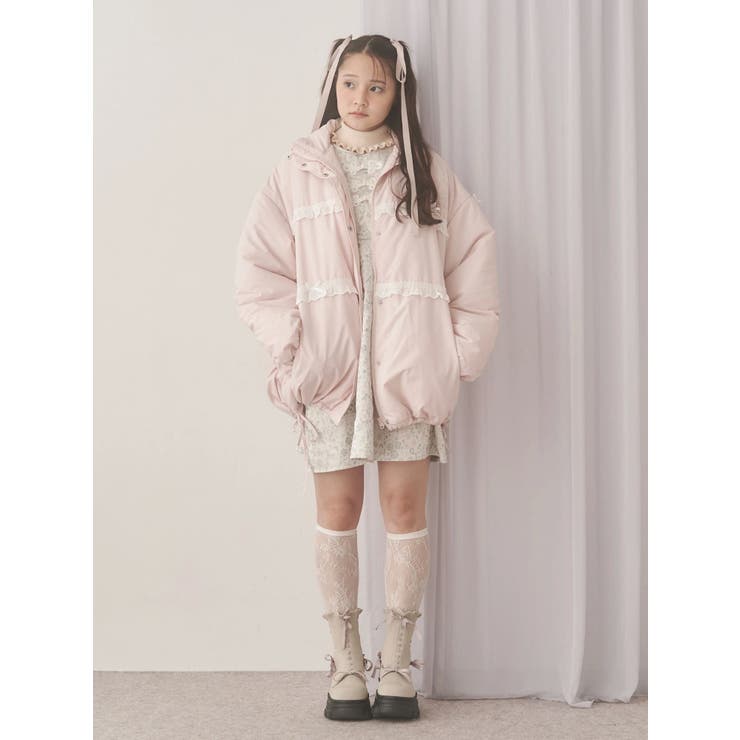 pastelジャガードミニワンピース | merry jenny | 詳細画像32 