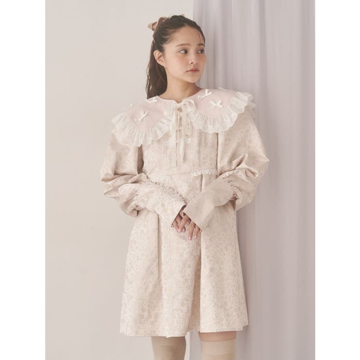 pastelジャガードミニワンピース | merry jenny | 詳細画像5 