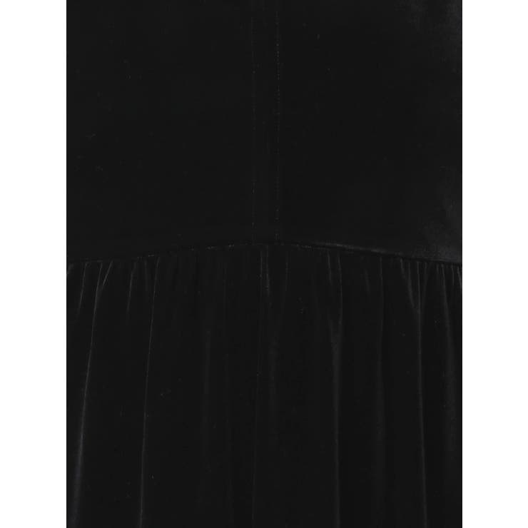 アシメribbonベロアワンピース | merry jenny | 詳細画像26 