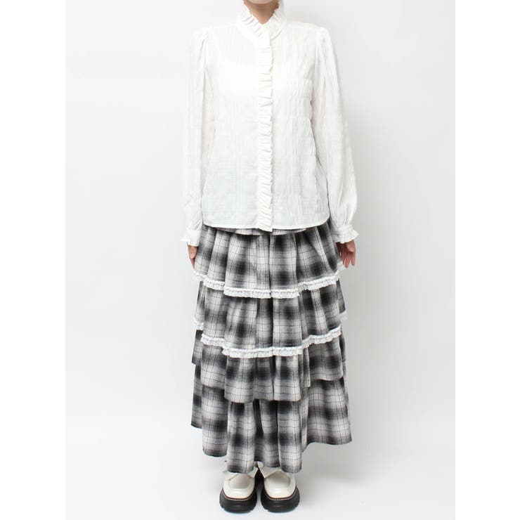 frill neckブラウス | merry jenny | 詳細画像32 