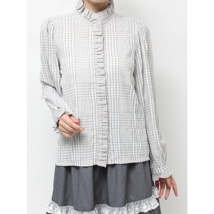 frill neckブラウス | merry jenny | 詳細画像35 