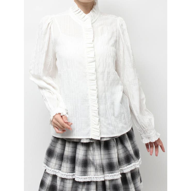 frill neckブラウス | merry jenny | 詳細画像36 