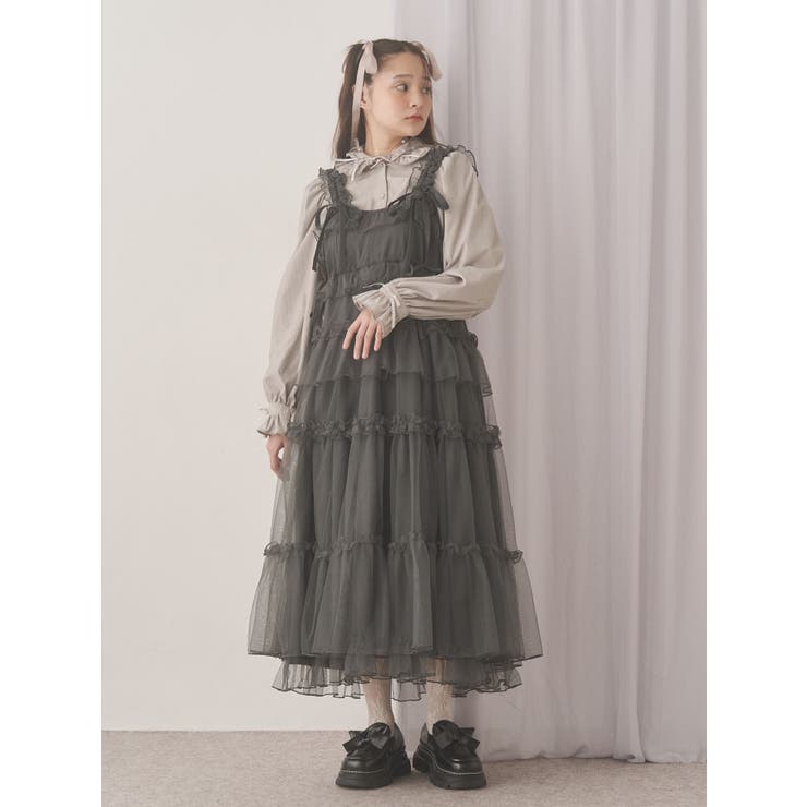 petit ribbonコーデュロイブラウス | merry jenny | 詳細画像6 