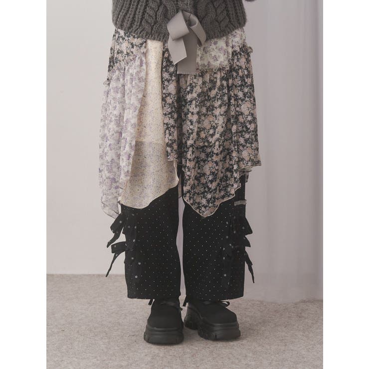 lulu dot ribbon pants | merry jenny | 詳細画像10 