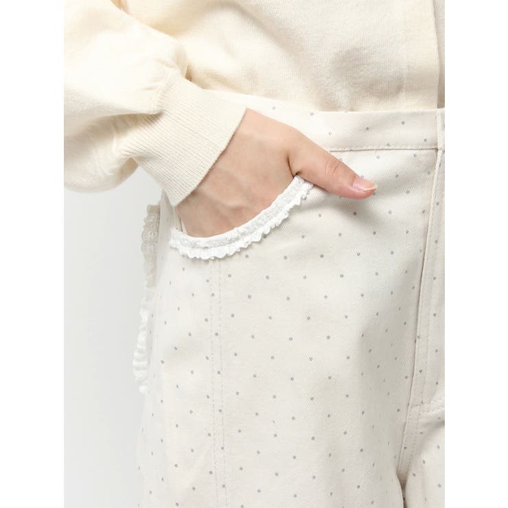 lulu dot ribbon pants | merry jenny | 詳細画像23 