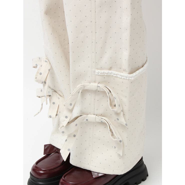 lulu dot ribbon pants | merry jenny | 詳細画像24 