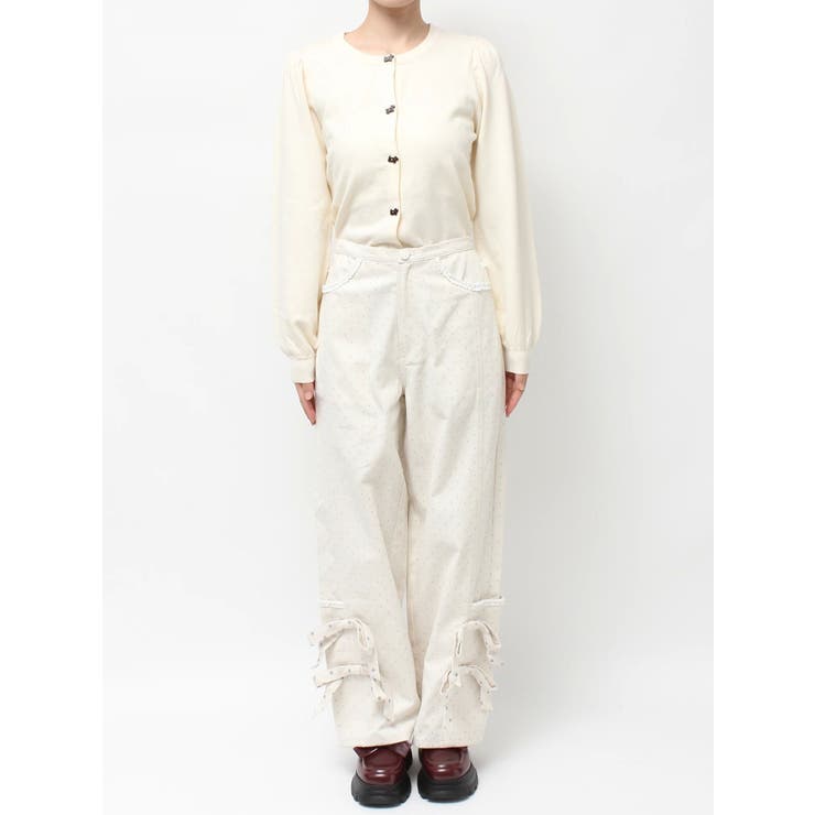 lulu dot ribbon pants | merry jenny | 詳細画像26 