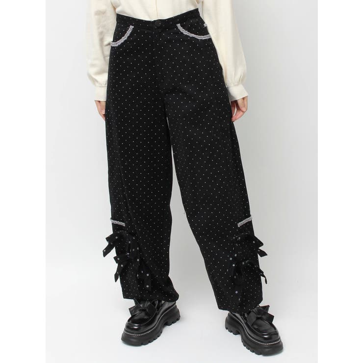 lulu dot ribbon pants | merry jenny | 詳細画像30 