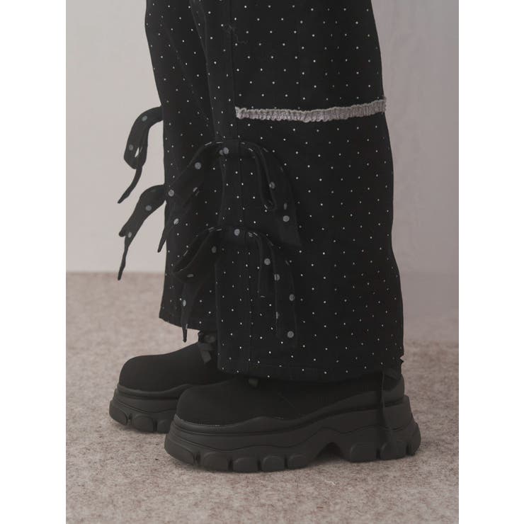 lulu dot ribbon pants | merry jenny | 詳細画像9 