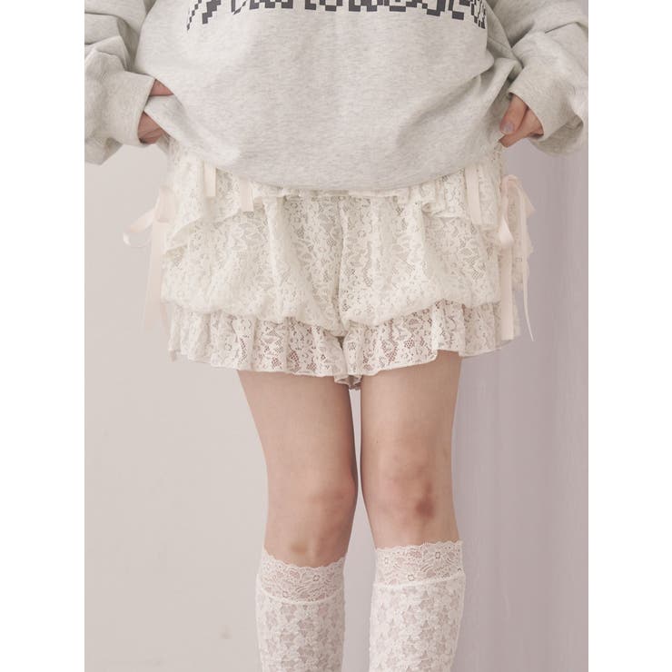 シュガーフリルカボチャパンツ[品番：MKSW0066262]｜merry jenny