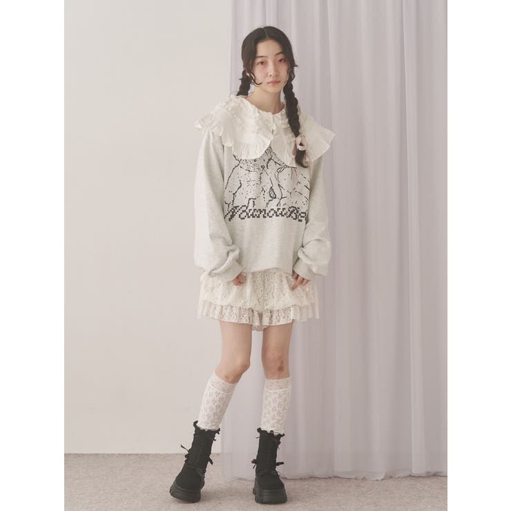 シュガーフリルカボチャパンツ[品番：MKSW0066262]｜merry jenny