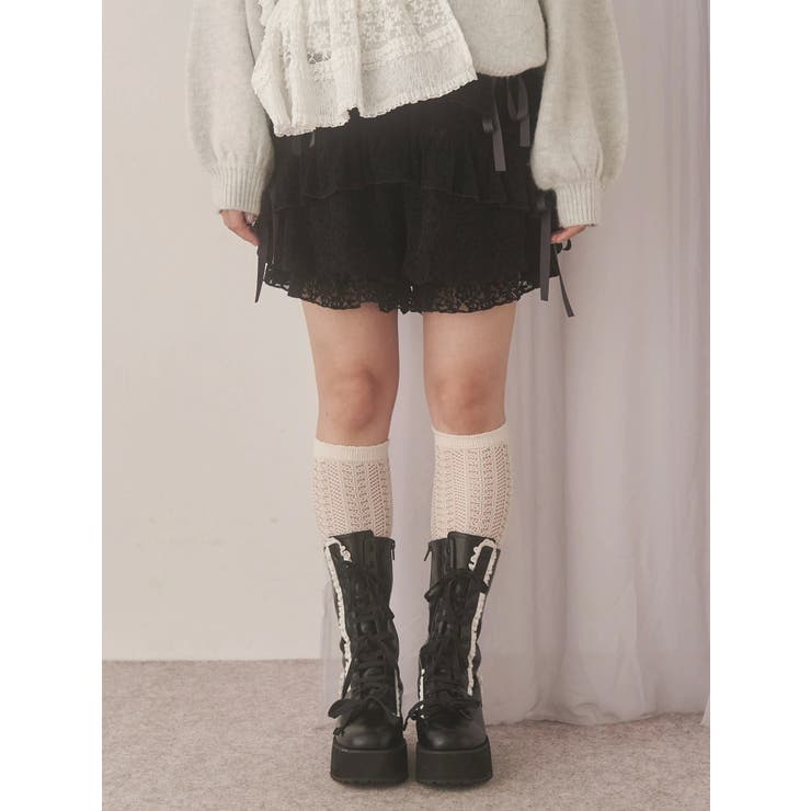 シュガーフリルカボチャパンツ[品番：MKSW0066262]｜merry jenny