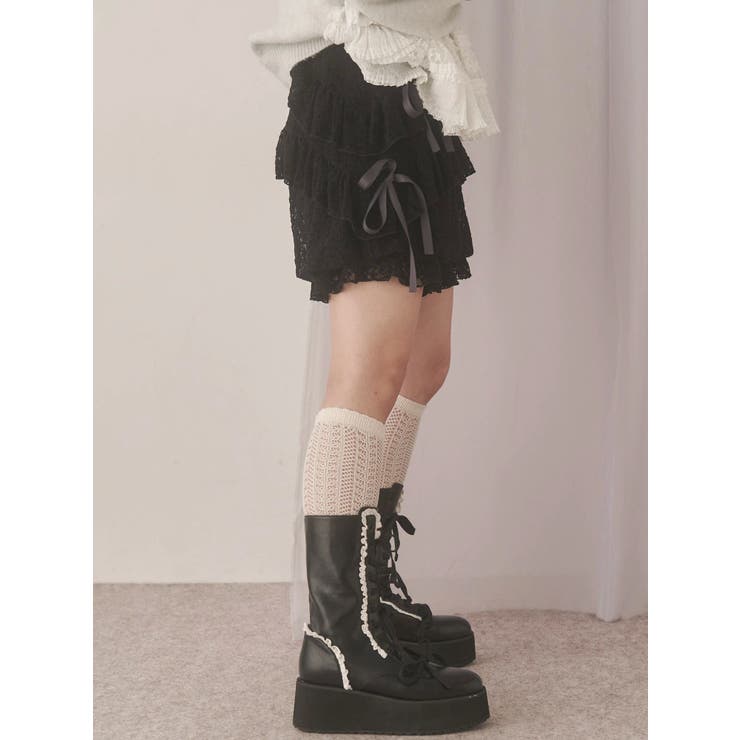 シュガーフリルカボチャパンツ[品番：MKSW0066262]｜merry jenny