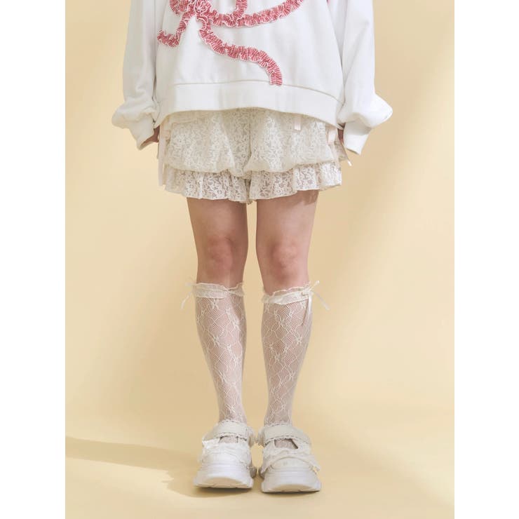 シュガーフリルカボチャパンツ[品番：MKSW0066262]｜merry jenny