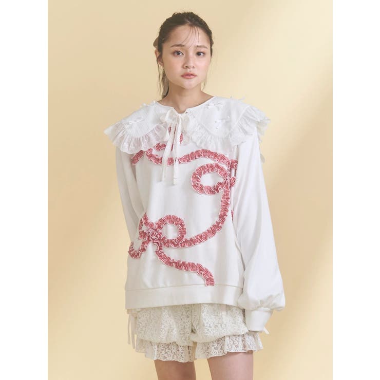 シュガーフリルカボチャパンツ[品番：MKSW0066262]｜merry jenny