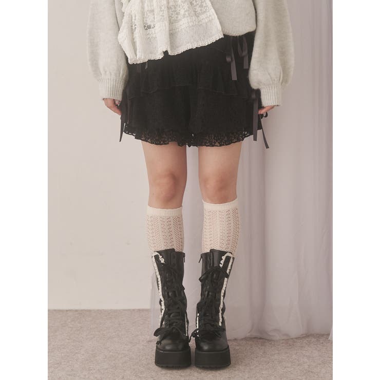 シュガーフリルカボチャパンツ[品番：MKSW0066262]｜merry jenny