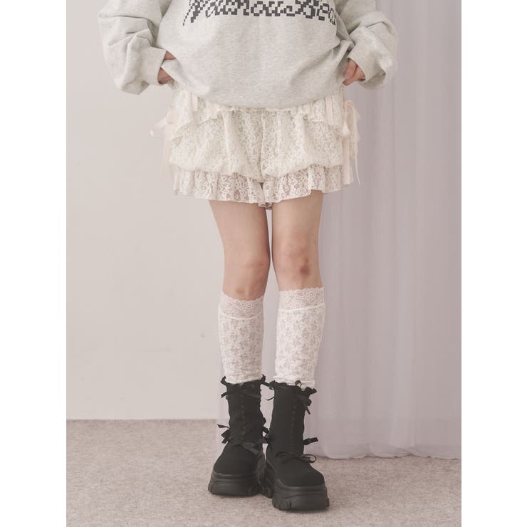 シュガーフリルカボチャパンツ[品番：MKSW0066262]｜merry jenny