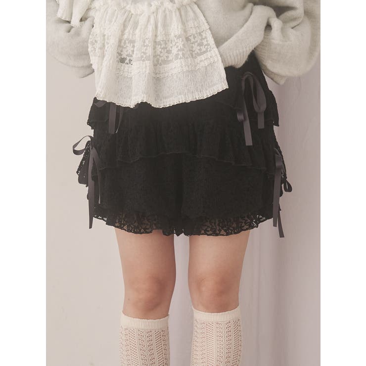 シュガーフリルカボチャパンツ[品番：MKSW0066262]｜merry jenny
