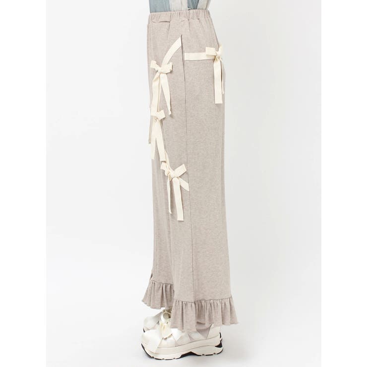 ribbon ribbonリブロングスカート | merry jenny | 詳細画像21 