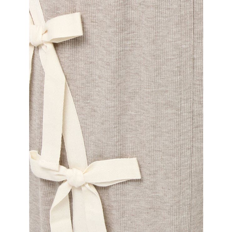 ribbon ribbonリブロングスカート | merry jenny | 詳細画像30 