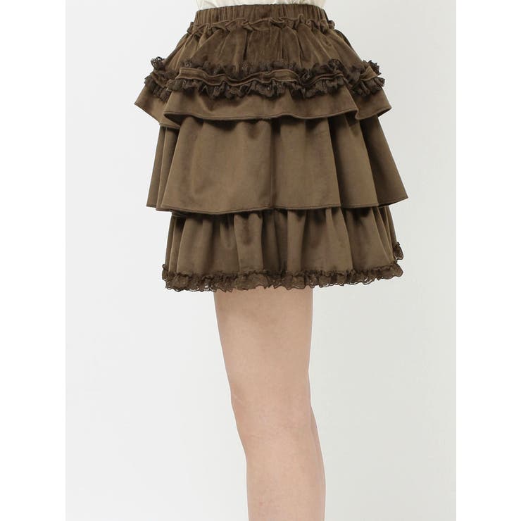 フリルベロアミニスカート | merry jenny | 詳細画像36 