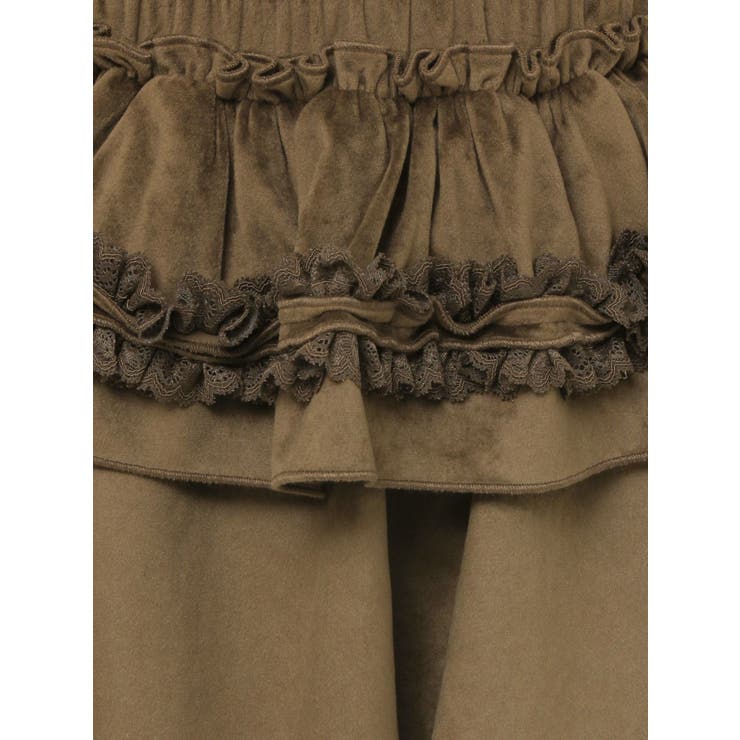 フリルベロアミニスカート | merry jenny | 詳細画像43 