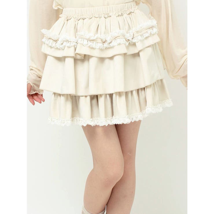 フリルベロアミニスカート | merry jenny | 詳細画像44 