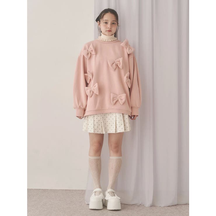 lulu dotプリーツミニスカート | merry jenny | 詳細画像21 