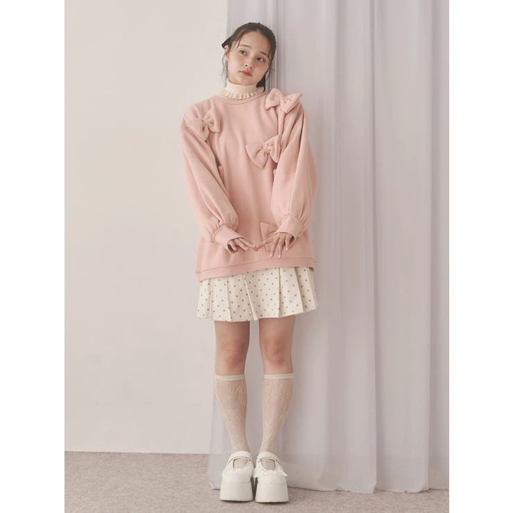 lulu dotプリーツミニスカート | merry jenny | 詳細画像22 