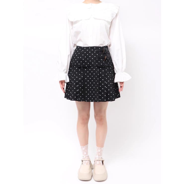 lulu dotプリーツミニスカート | merry jenny | 詳細画像34 