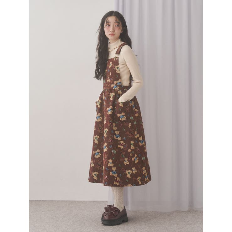 bear and bearジャガードジャンスカ | merry jenny | 詳細画像15 