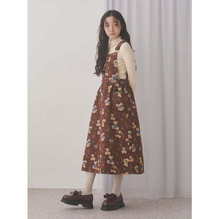 bear and bearジャガードジャンスカ | merry jenny | 詳細画像16 
