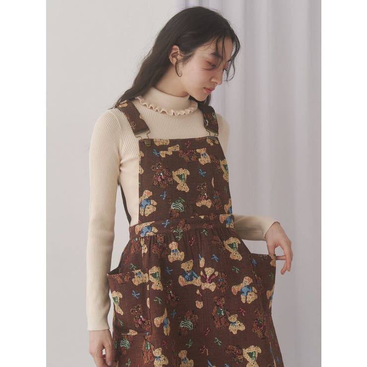 bear and bearジャガードジャンスカ | merry jenny | 詳細画像17 
