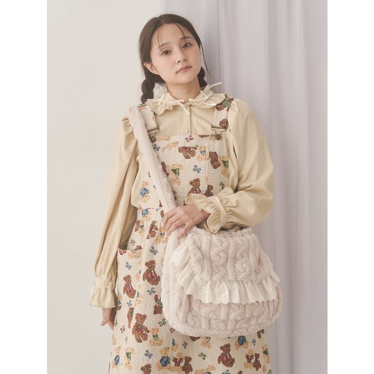 bear and bearジャガードジャンスカ | merry jenny | 詳細画像28 