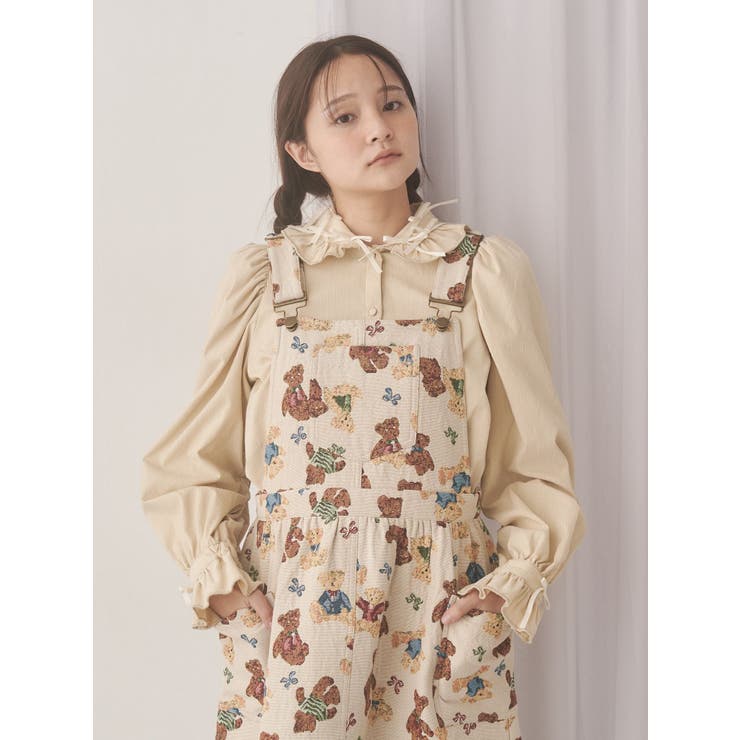 bear and bearジャガードジャンスカ | merry jenny | 詳細画像3 