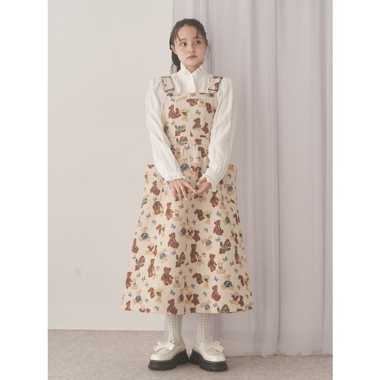 bear and bearジャガードジャンスカ | merry jenny | 詳細画像6 