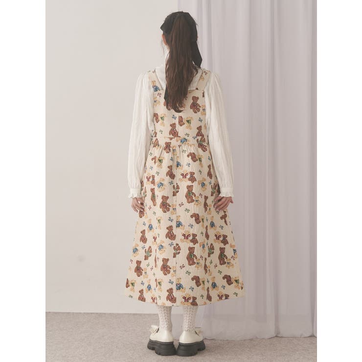 bear and bearジャガードジャンスカ | merry jenny | 詳細画像8 