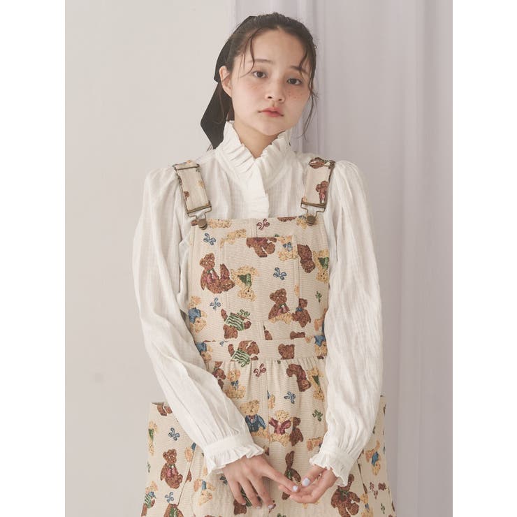 bear and bearジャガードジャンスカ | merry jenny | 詳細画像9 