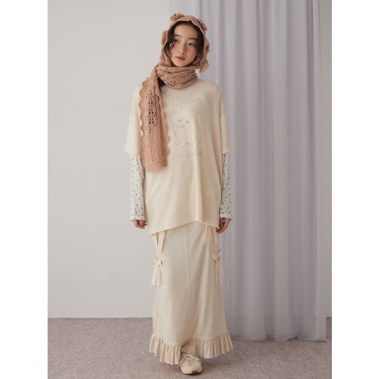 お花咲いたバラクラバマフラー | merry jenny | 詳細画像14 