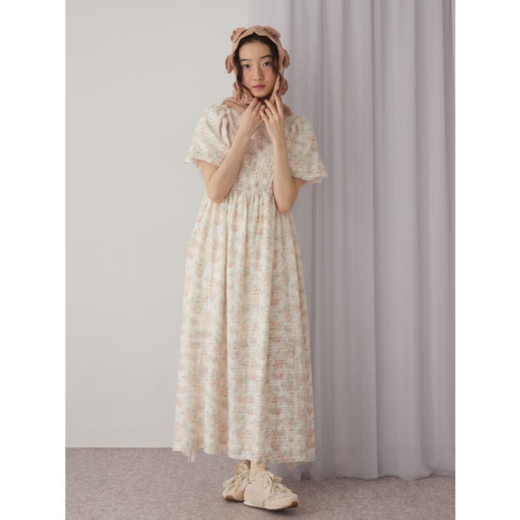 お花咲いたバラクラバマフラー | merry jenny | 詳細画像16 