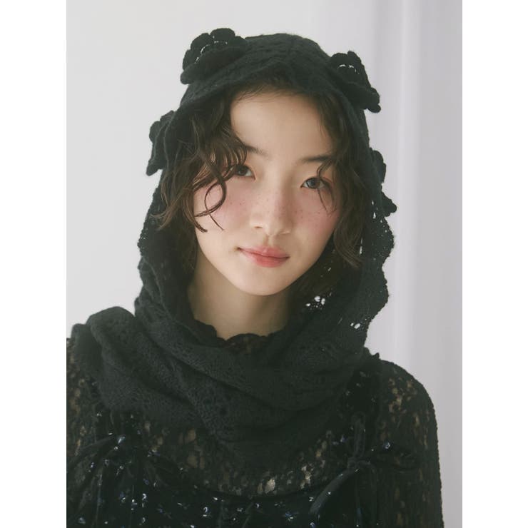 お花咲いたバラクラバマフラー | merry jenny | 詳細画像18 