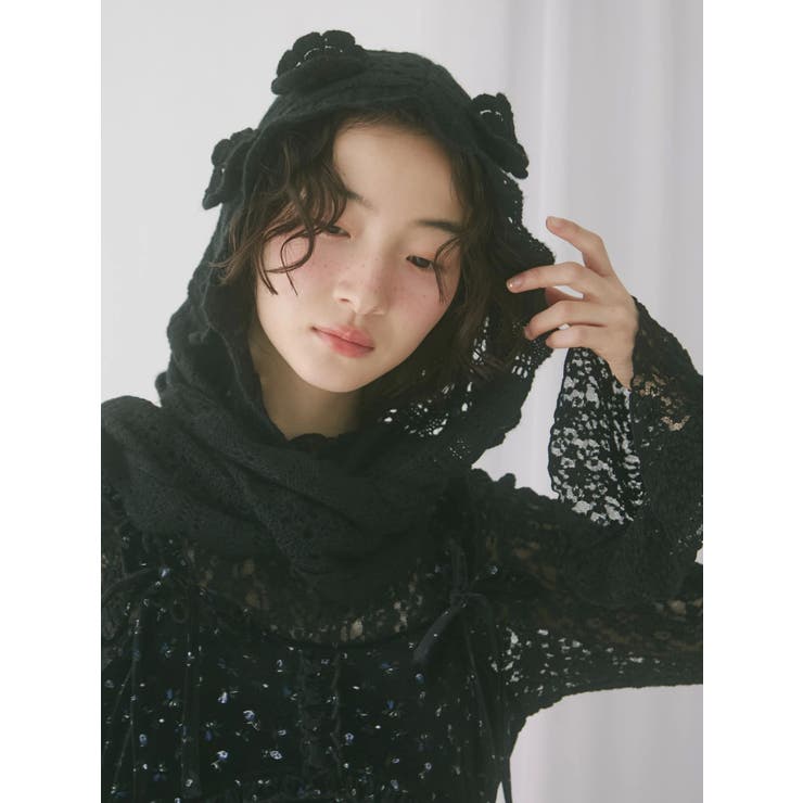 お花咲いたバラクラバマフラー | merry jenny | 詳細画像19 