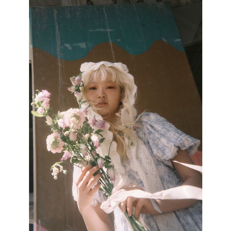 お花咲いたバラクラバマフラー | merry jenny | 詳細画像2 