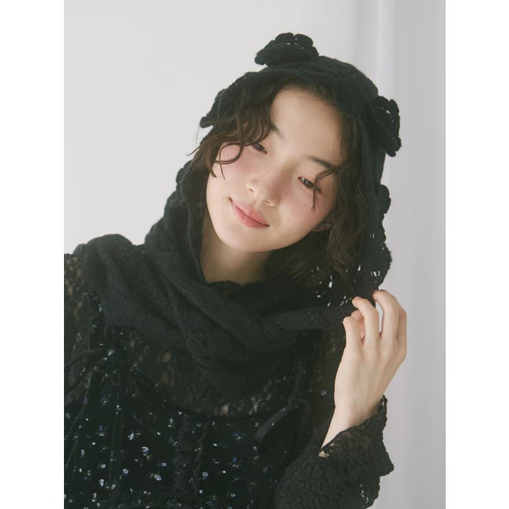 お花咲いたバラクラバマフラー | merry jenny | 詳細画像20 